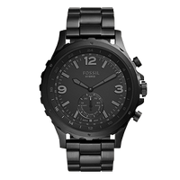 Fossil Nate Stainless Steel Hybrid