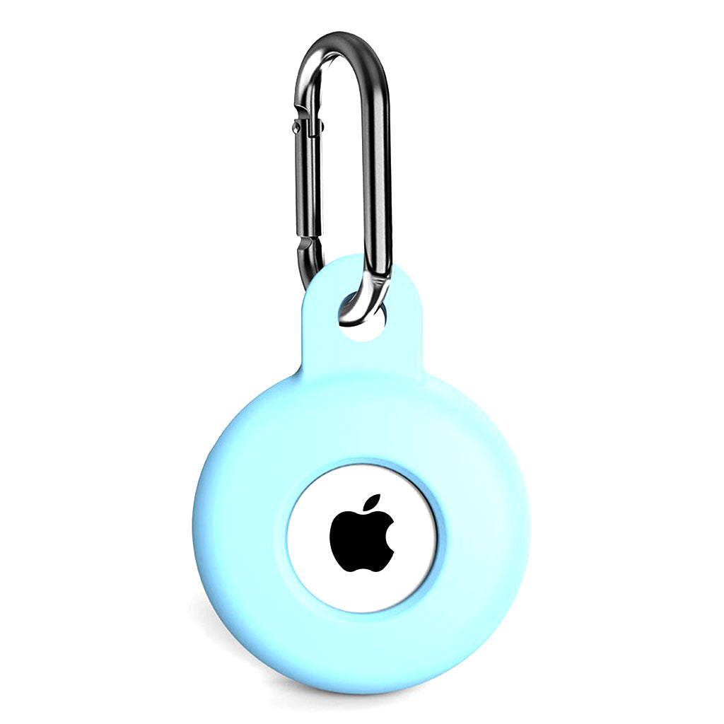 Étui en silicone AirTags A001 - Bleu Clair