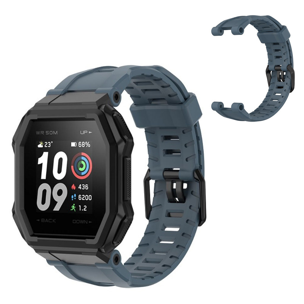 Amazfit Ares bracelet de montre en silicone durable - Bleu Foncé
