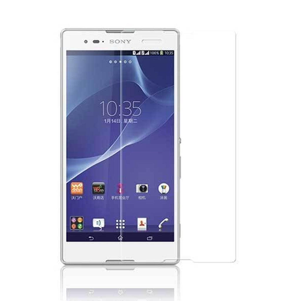 Housse d'écran en verre trempé pour Sony Xperia T3