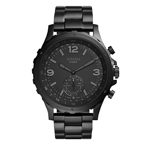 Fossil Nate Stainless Steel Hybrid