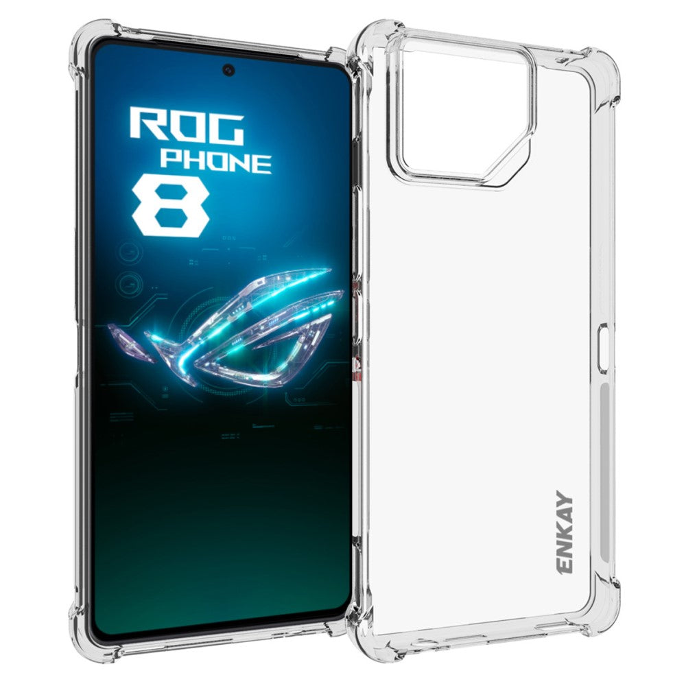 ODEYDO Coque TPU pour Asus Rog Phone 8 Pro - Transparente - Coque & étui smartphone - Rue du Commerce ODEYDO Coque TPU pour Asus Rog Phone 8 Pro - Transparente - Coque & étui smartphone - Rue du Commerce