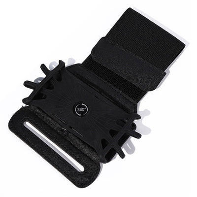 Support de téléphone à courroie rotative en silicone - Noir Adaptation Universelle Pour Les Téléphones De 4,5 À 6,7 Pouces