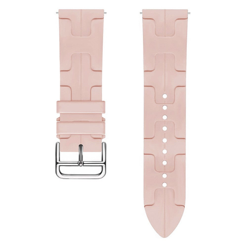 Huawei Watch GT 4 / GT 3 / GT 2 46mm Water Resistant Strap 22mm Liquid Flexible Watch Band - Pink