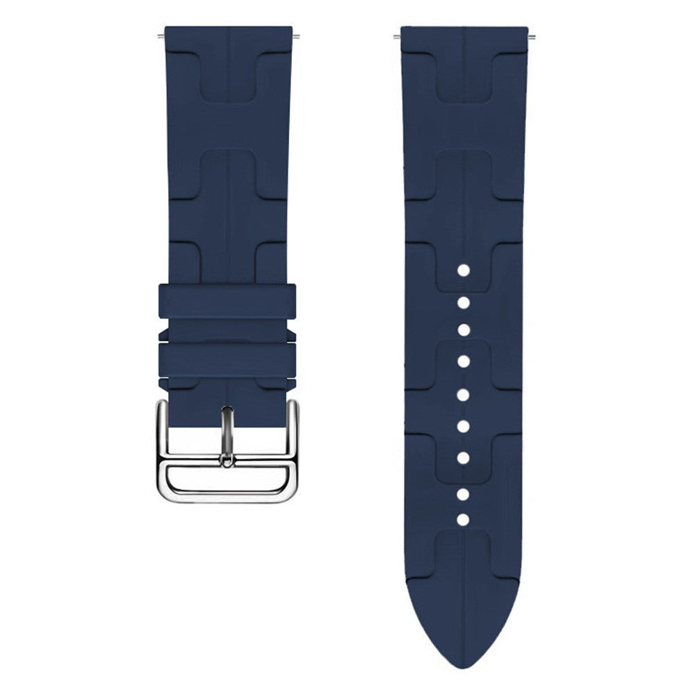 Huawei Watch GT 4 / GT 3 / GT 2 46mm Water Resistant Strap 22mm Liquid Flexible Watch Band - Dark Blue