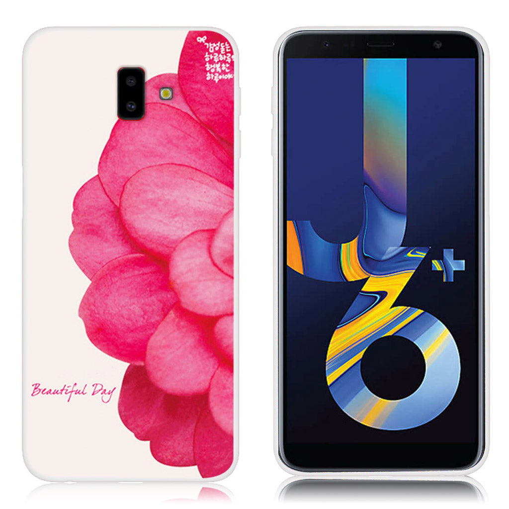 Étui Samsung Galaxy J6 Plus (2018) à impression de motifs - Vivid Flower