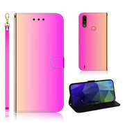 Etui miroir Motorola Moto E7 Power - Rose