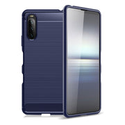 Étui Carbon Flex - Sony Xperia 10 III - Bleu