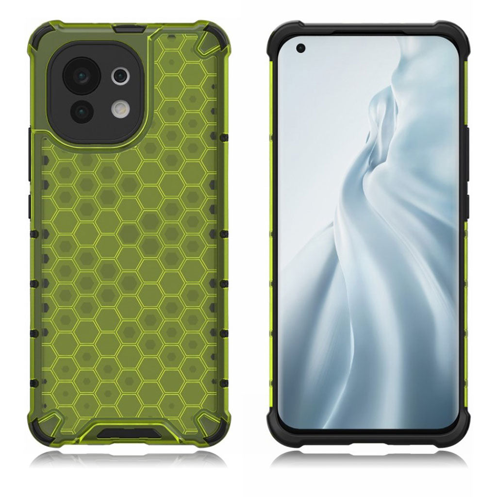 Couverture Bofink Honeycomb Xiaomi Mi 11 - Vert