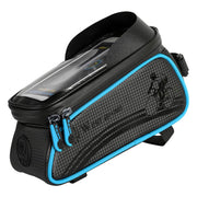 WEST BIKING Support étanche pour vélo avec écran tactile - Bleu