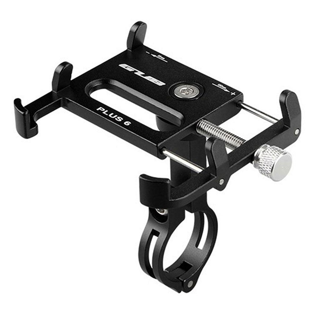 GUB PLUS 6 support de téléphone en aluminium pour vélo - Noir