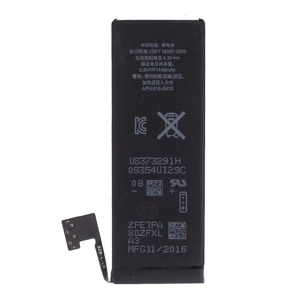 iPhone SE / 5 / 5S 3.8V 1440mAh Li-ion Battery Replacement
