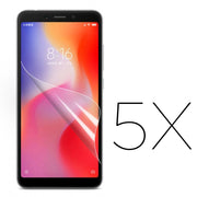 Xiaomi Redmi 6 protecteur d'écran LCD ultra clair - 5-Pack