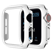 Apple Watch Series 6 / 5 44mm housse d'ornement de couleur - Blanc / Argent