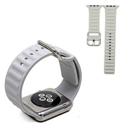Bracelet en silicone 40 mm pour Apple Watch Series 6 / 5 - Gris