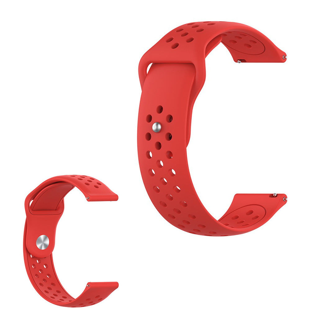 Samsung Gear S3 sleek hole design watch band - Red