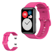 Bracelet en silicone Huawei Watch Fit - Rose