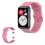 Bracelet de montre en silicone Huawei Watch Fit - Rose