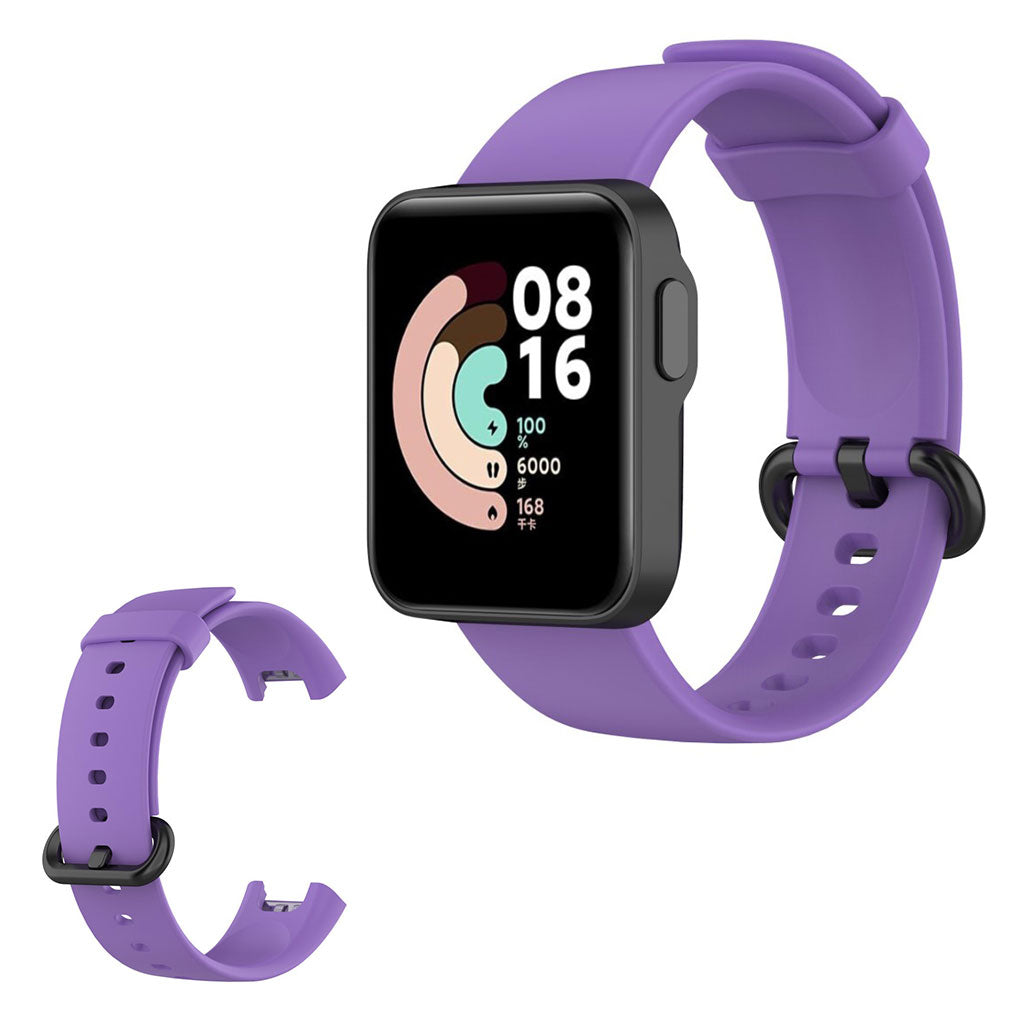 Xiaomi Mi Watch Lite simple silicone watch band - Purple