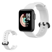 Xiaomi Mi Watch Lite bracelet simple en silicone - Blanc