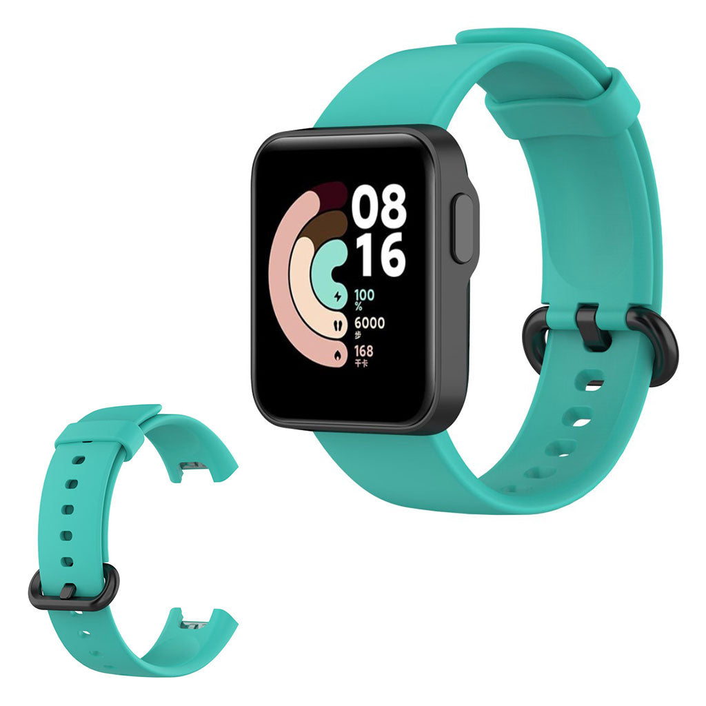 Xiaomi Mi Watch Lite simple silicone watch band - Cyan