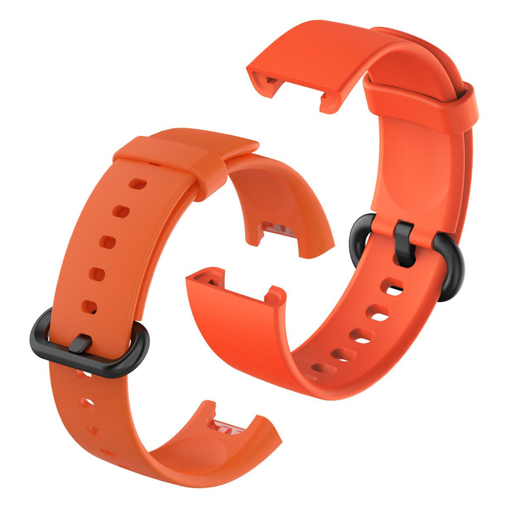 Xiaomi Mi Watch Lite / Redmi Watch durable silicone watch band - Orange