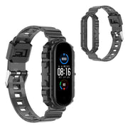 Xiaomi Mi Band 6 / 5 clear style watch band - Noir