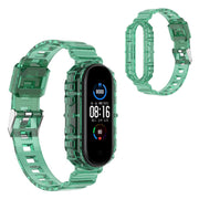 Xiaomi Mi Band 6 / 5 clear style watch band - Vert