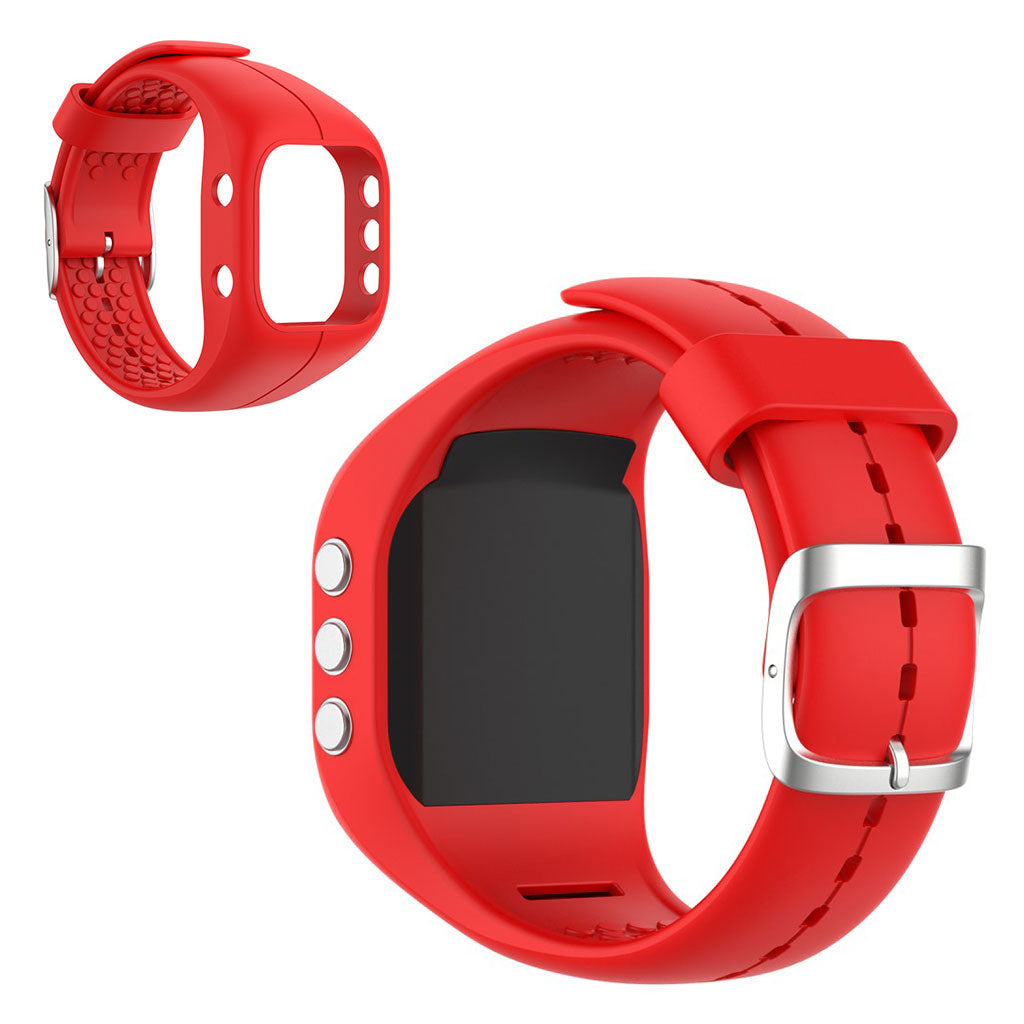 Polar A300 silicone watch band - Red