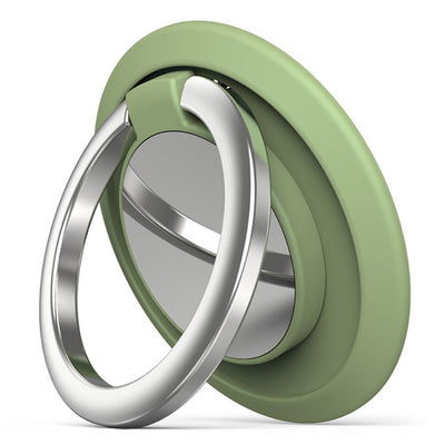 Porte-anneau magnétique rotatif universel pour téléphone - Vert Matcha